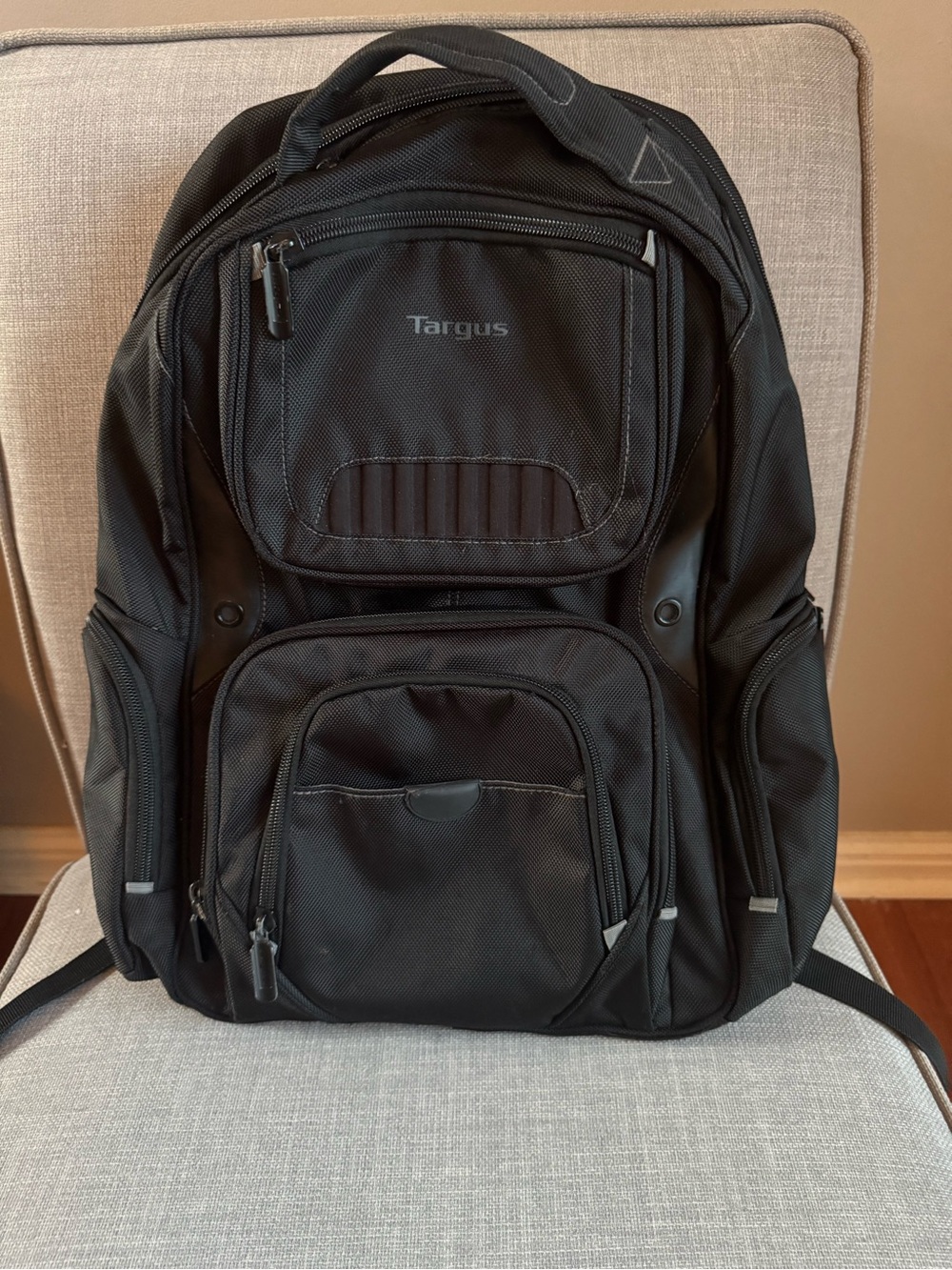 Targus Black Travel and Laptop Backpack